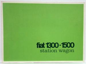1961 Fiat 1300-1500 Station Wagon Sales Folder