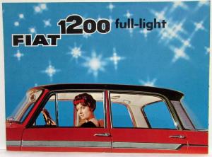 1961 Fiat 1200 Full-Light Sales Folder