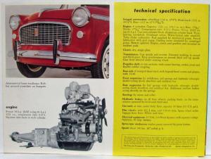 1961 Fiat 1200 Full-Light Sales Folder