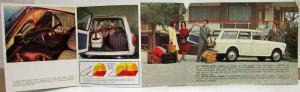 1962 Fiat 1100D Station Wagon Sales Folder