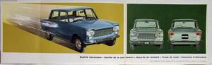 1963 Fiat 1300 Sales Brochure - French Text