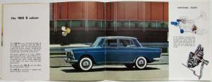 1962-1968 Fiat 2300 and 1800 B Sales Brochure