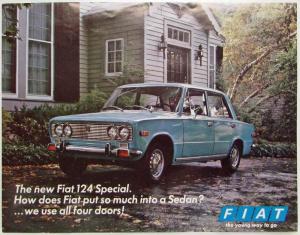 1970 Fiat 124 Special Spec Sheet