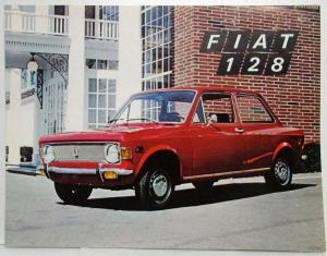 1971 Fiat 128 Sales Folder