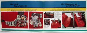 1967-1972 Fiat 125 Sales Folder - French Text