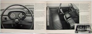 1972 Fiat 127 Sales Folder - German Text