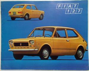 1972 Fiat 127 Sales Brochure - German Text