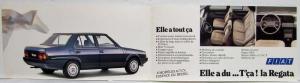 1973 Fiat Regata Sales Folder - French Text