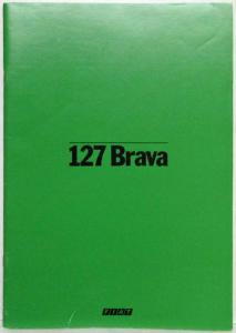 1973 Fiat 127 Brava Sales Brochure