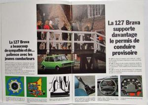 1973 Fiat 127 Brava Sales Brochure