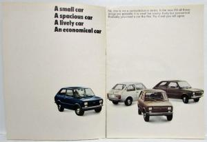 1974 Fiat 133 Sales Brochure