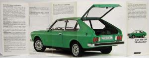 1971-1975 Fiat 128 3P Berlinetta Sales Folder