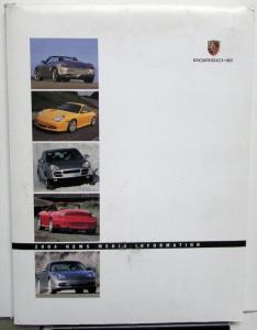 2004 Porsche Press Kit News Media Information Boxster 911 Carrera Targa Cayenne
