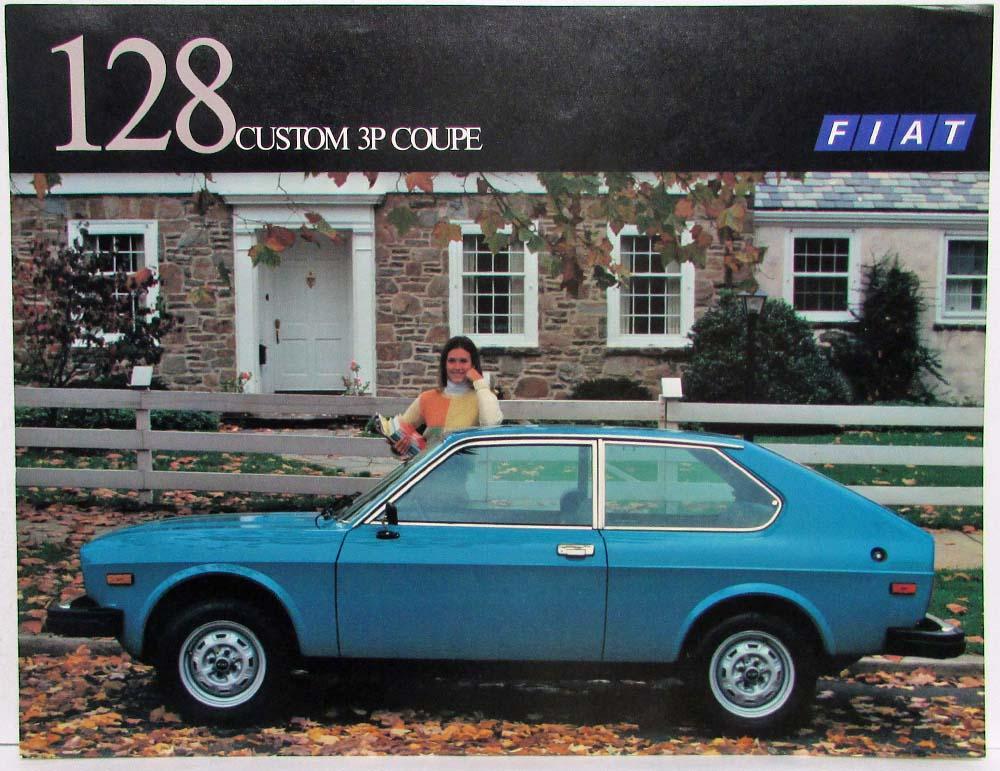 1975 Fiat 128 3P Coupe Spec Sheet
