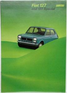 1975 Fiat 127 and 127 Special Sales Brochure