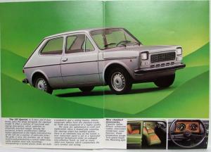 1975 Fiat 127 and 127 Special Sales Brochure