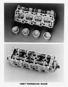 1987 Porsche 944S Engine Press Photo 0021