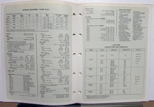 1974 Mack Truccks Model R 600T Standard Specifications Brochure Original