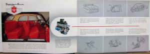 1952 Ford Zephyr Six English Sales Brochure Original