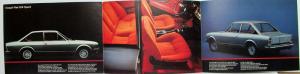 1970-1977 Fiat 124 Sport Coupe and Spider Sales Folder - French Text