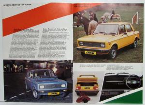 1977 Fiat 128 OOMPH Sales Brochure - South African Market