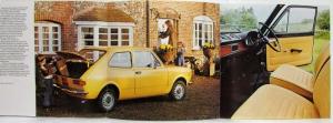 1977 Fiat 127 2 Door Saloon Sales Folder - UK Market