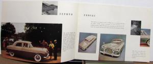 1955 Ford Zephyr Zodiac English Sales Brochure Original