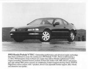 1993 Honda Prelude VTEC Press Photo 0028