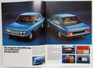 1978 Fiat 2000 Sales Brochure - German Text