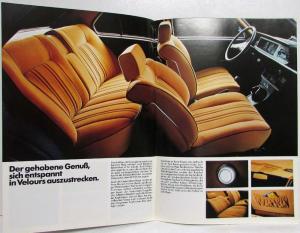 1978 Fiat 2000 Sales Brochure - German Text