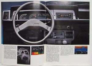 1978 Fiat 2000 Sales Brochure - German Text