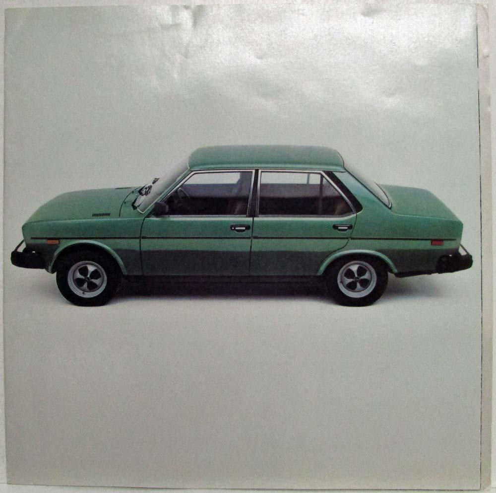 1978 Fiat Super Brava Sales Brochure