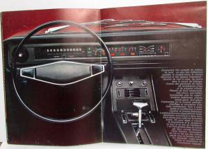 1973-1978 Fiat 130 Categorie 3 Liters Sales Brochure - French Text
