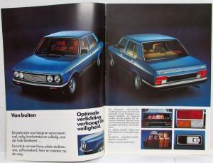 1978 Fiat New 132 2000 Sales Brochure - Dutch Text