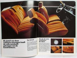 1978 Fiat New 132 2000 Sales Brochure - Dutch Text