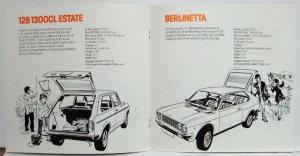 1978 Which Fiat An Intro to the Current Range of Fiat Cars Sales Brochure - UK
