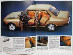 1978 Fiat 131 Mirafiori Sales Brochure - German Text