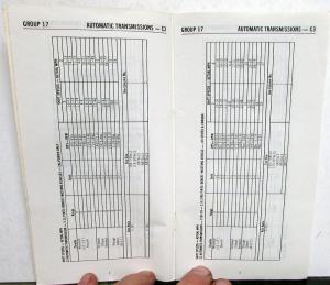 1977 Ford Car Service Specs Mustang II Thunderbird Cougar Ranchero Lincoln Merc