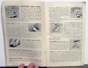 1952 Pontiac Owners Operator Manual Care & Op Instructions Service Guide Orig