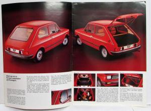 1978 Fiat 127 Sales Brochure - Dutch Text