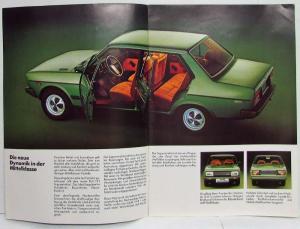 1978 Fiat Der Supermirafiori Sales Brochure