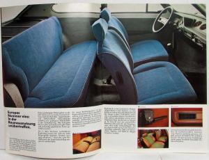 1978 Fiat Der Neue 127 Sales Brochure - German Text