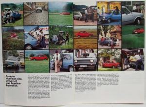 1978 Fiat Der Neue 127 Sales Brochure - German Text