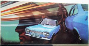 1969 Ford Escort English French Text Sales Brochure Original