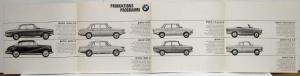 1964 BMW Full Line Sales Folder - 3200 1500 1800 LS 700 - German Text