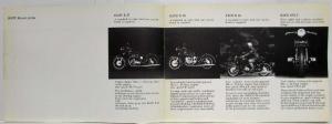 1965 BMW Range of Models Sales Brochure - Motorcycles and Cars