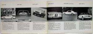 1965 BMW Range of Models Sales Brochure - Motorcycles and Cars