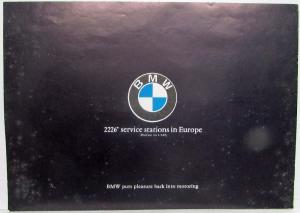 1965 BMW Range of Models Sales Brochure - Motorcycles and Cars