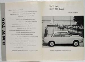 1960-1961 BMW 700 This Is My Car Sales Brochure