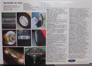 1969 1970 1971 1972 1973 1974 1975 Ford Escort English Dutch Text Brochure Orig
